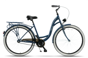 Rower miejski 28 Kands S-comfort Velo granatowy mat