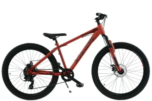 Rower MTB 26 Kands Battle R15 czerwony mat 2025 prezent na komunię