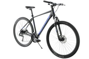 Rower crossowy 28 Kands Canavaro M19 czarno-niebieski mat 2024