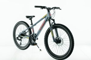 Rower młodzieżowy 24” Kands Master grafitowy 2025 alu 2xT