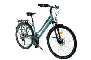 Rower trekkingowy 28″ Kands VERSO V2 CUES 2×9 błękitny mat D17 hydr 2025
