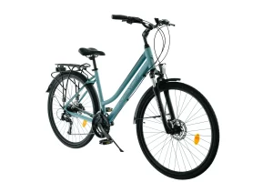 Rower 28 Kands VERSO 1.0 Acera 3×7 błękitny mat D17 hydr 2025