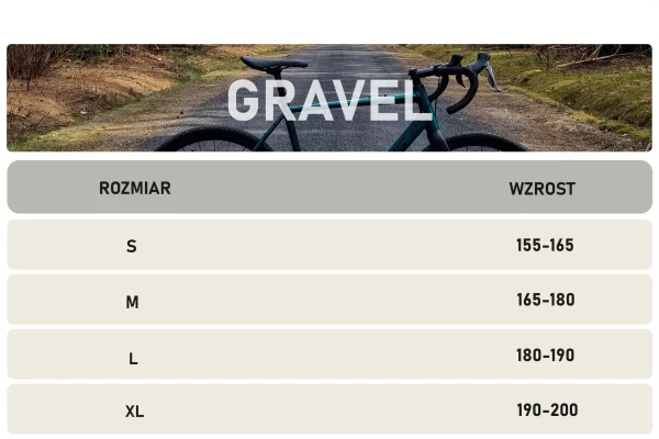 rower gravel 28 Kands Toro claris