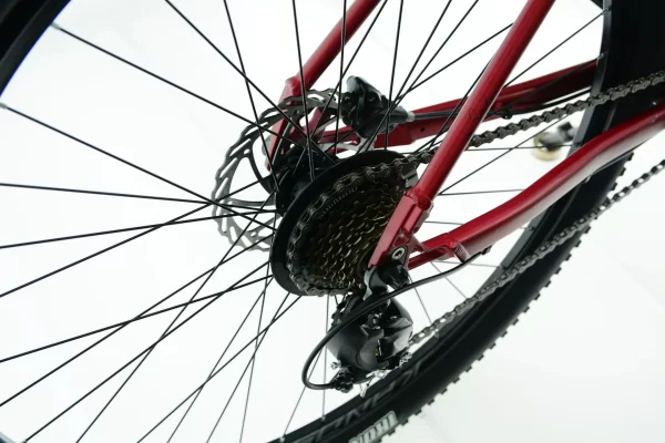 rower górski MTB 29 Kands Saphire bordowy hydraulika