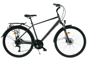 Rower 28 Kands VERSO 1.0 Acera 3×7 grafitowy połysk M19 hydr 2025
