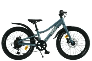 Lekki rower dziecięcy 20″ Kands Nico ST błękitny ALU 2025